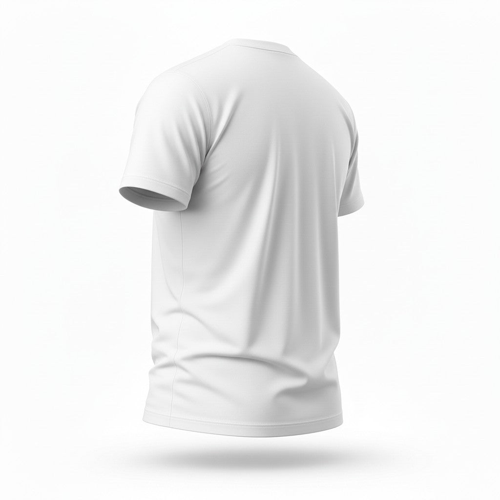 NIKSS Forged In Silver Tee-Crisp White 220G