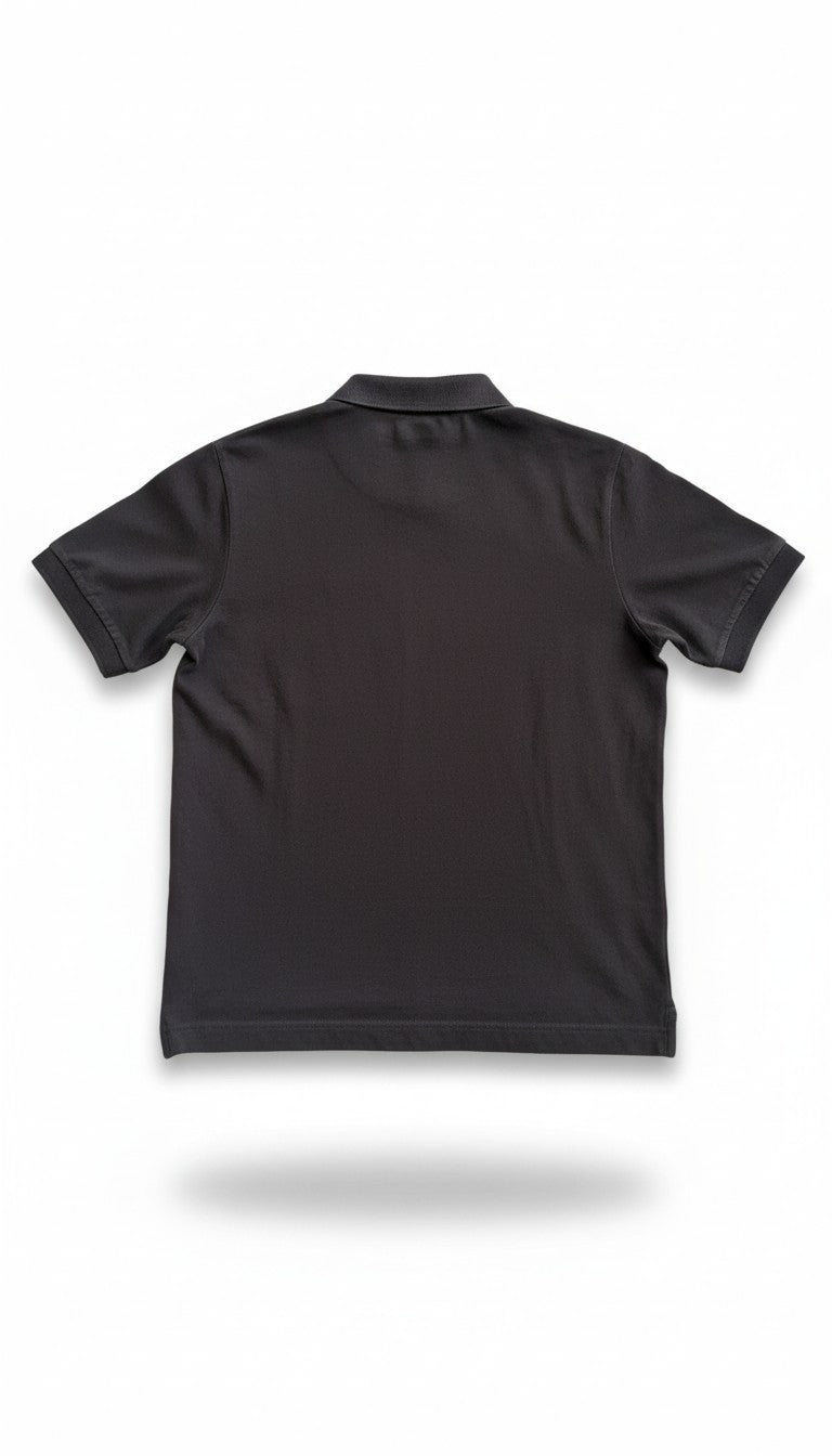 NIKSS Silver Masterpiece Premium Polo-Classic Black
